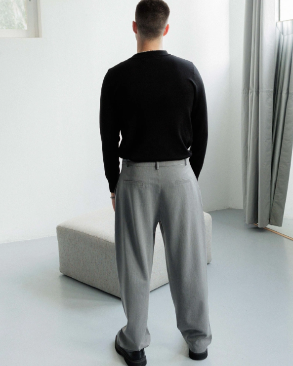 Grå Suitpants