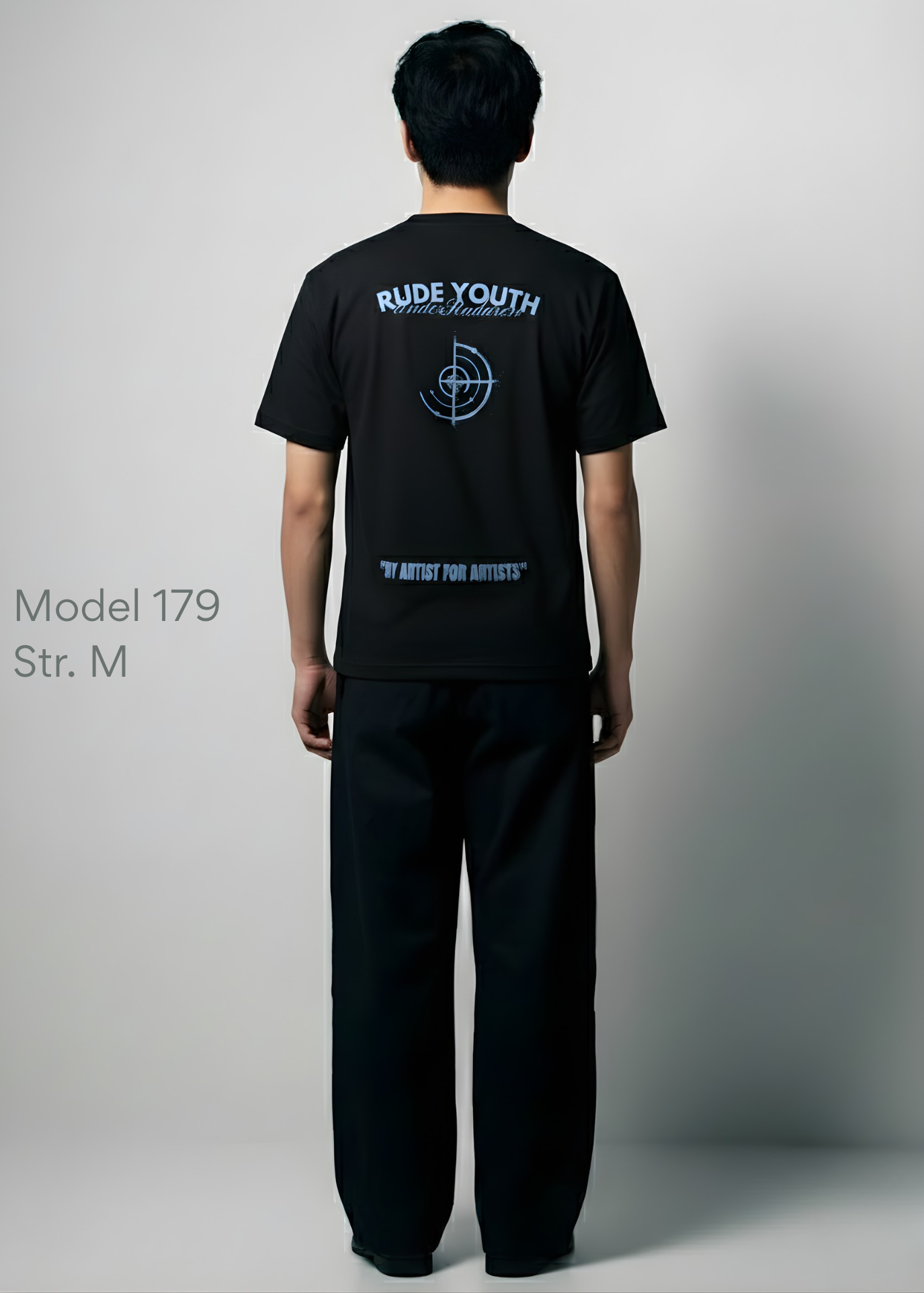 Sort RY x UnderRadaren t-shirt