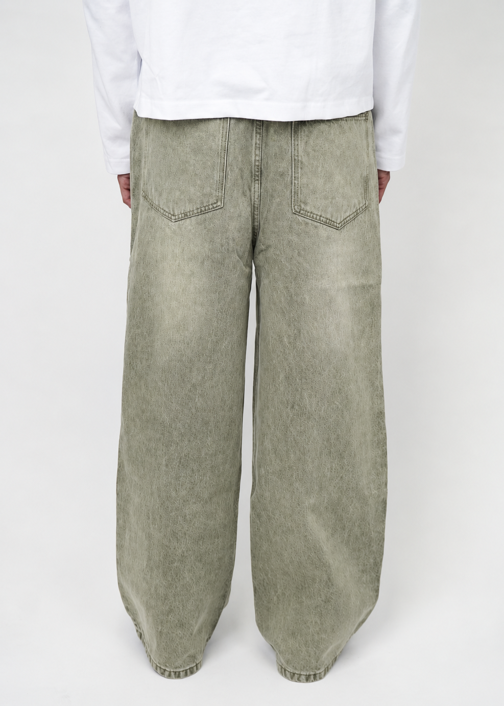 Matcha Baggy Denim Jeans
