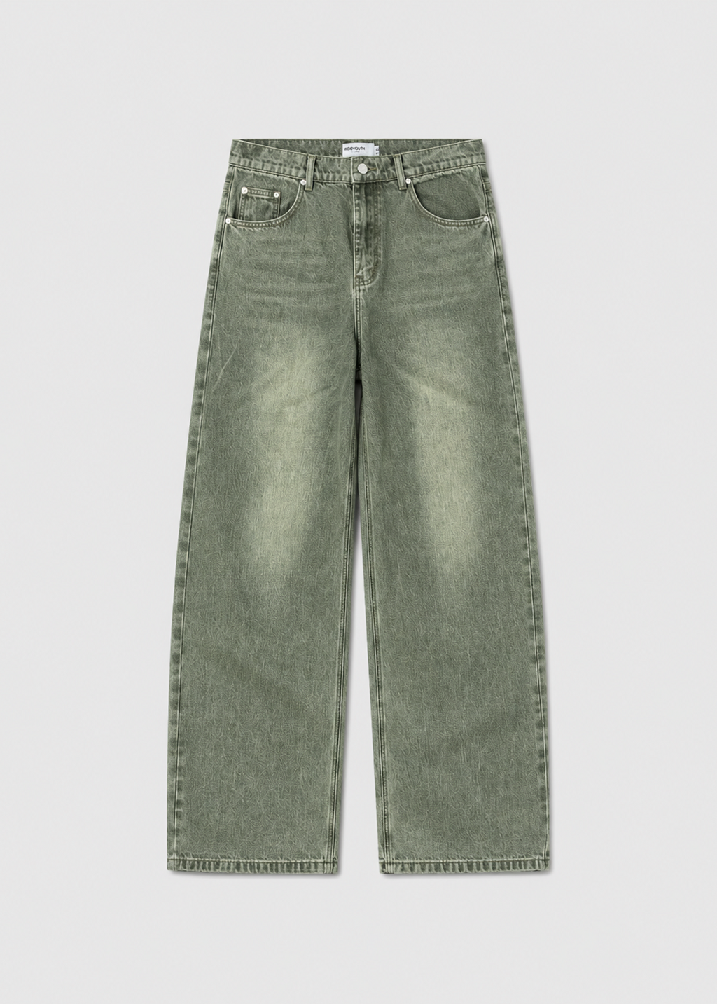 Matcha Baggy Denim Jeans