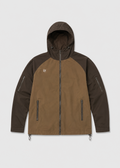 Brown-on-Brown windbreaker