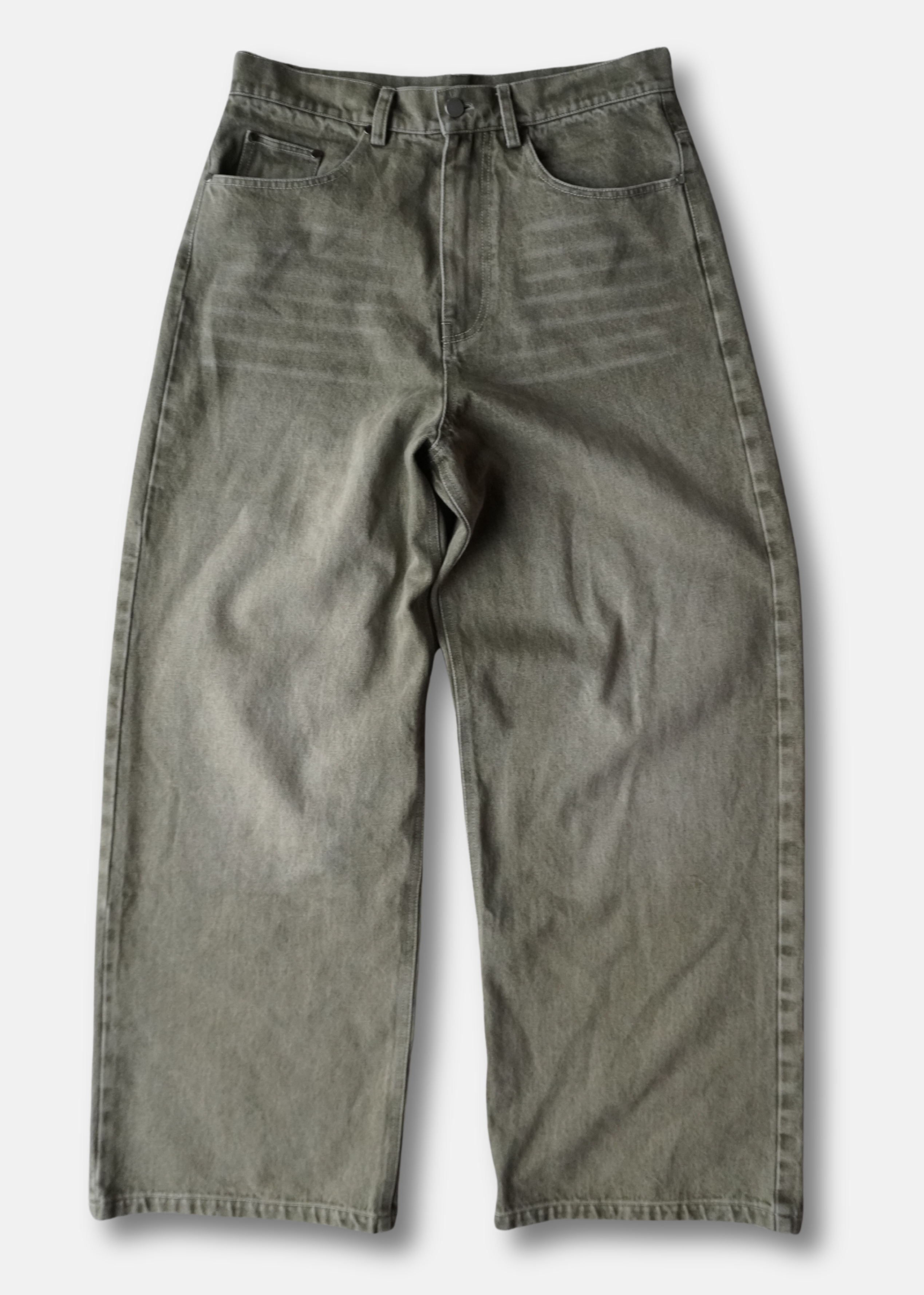 Matcha Baggy Denim Jeans