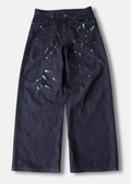 Selvedge Splatter Baggy Jeans
