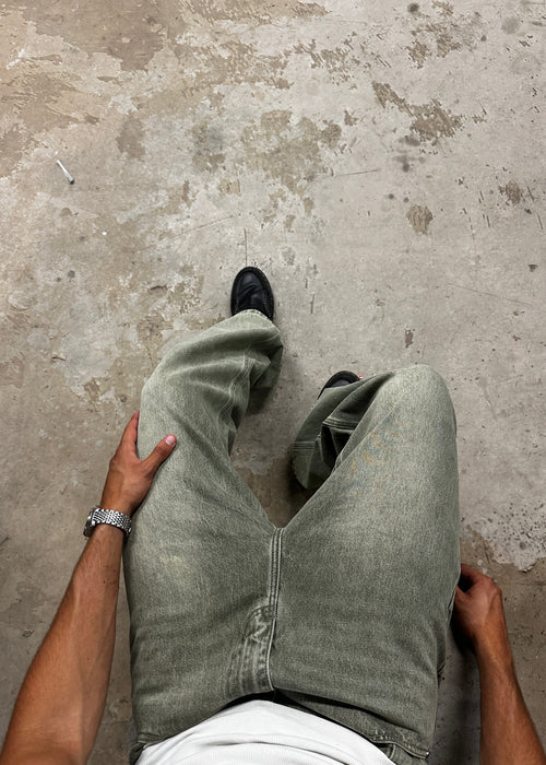 Matcha Baggy Denim Jeans